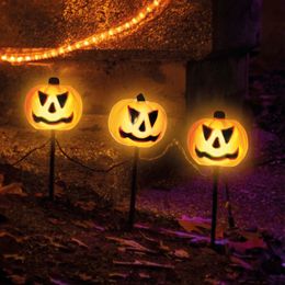 Bildspel - Halloweenpumpor Trädgårdsbelysning