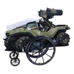 Bildspel - Halo Infinite Warthog Rullstolsdräkt