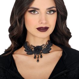 Bildspel - Halsband Choker med Ros