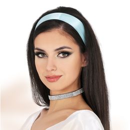 Lysbildefremvisning - Choker Halskæde med Strass