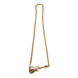 Halskæde Guitar Guld