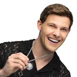 Halsband med LED Discokula