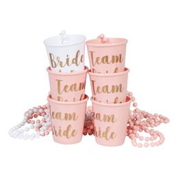 Bildspel - Halsband med Shotglas Bride to Be