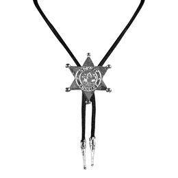 Halsband Sheriffstjärna Silver