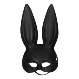 Lysbildefremvisning - Halvmaske Kanin Sort