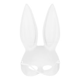 Lysbildefremvisning - Halvmaske Kanin Hvit