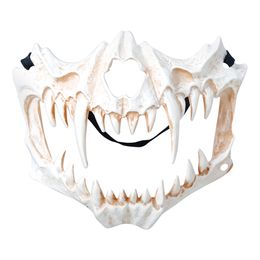 Lysbildefremvisning - Halvmaske Skelet