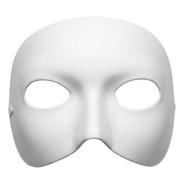 Halvmask Vit