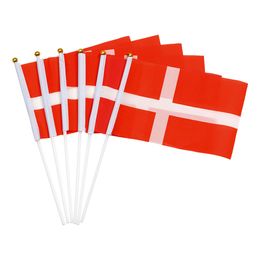 Handflagga Danmark