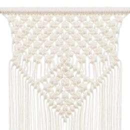 Diaesitys - Riippuva Makrameekoriste Luunvalkoinen