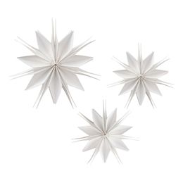 Hängande Dekoration Vita Julstjärnor