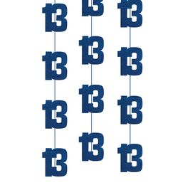 Hengende Dekorasjoner 13 Blå