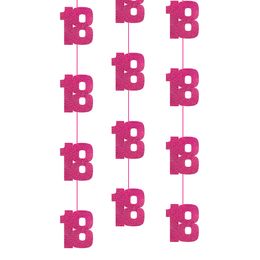 Hängande Dekorationer 18 Rosa