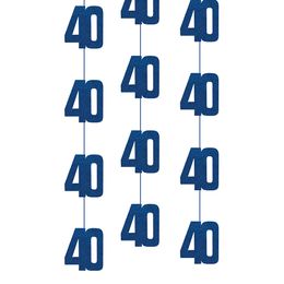 Hengattavat Koristeet 40 Sininen