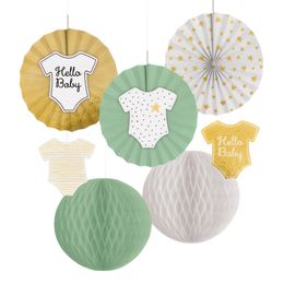 Hængende Dekorationer Hello Baby