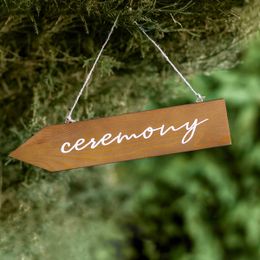 Lysbildefremvisning - Hængende Skilt Ceremoni