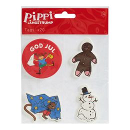 Diaesitys - Ripustettavat Etiketit Joulu Peppi Pitkätossu