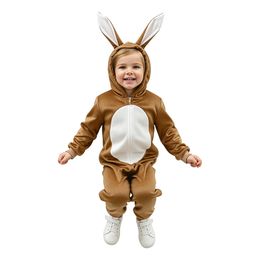 Bildspel - Hare Jumpsuit Barn Maskeraddräkt