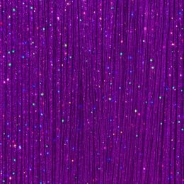 Lysbildefremvisning - Hårforlengelse Glitter Lilla