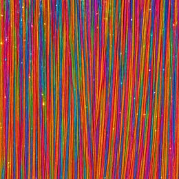 Bildspel - Hårförlängning Glitter Multi