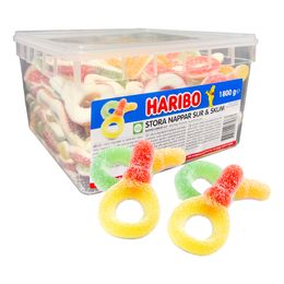 Haribo Suuret Tutit Hapan & Vaahto Suurpakkauksessa