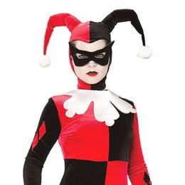 Bildspel - Harley Quinn Classic Deluxe Maskeraddräkt