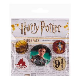 Bildspel - Harry Potter Gryffindor Knappar