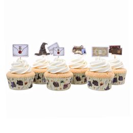 Diaesitys - Harry Potter Hogwarts Cupcake Kit