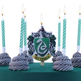Bildspel - Harry Potter Slytherin Tårtljus