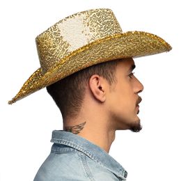 Bildspel - Cowboyhatt Rodeo Guld