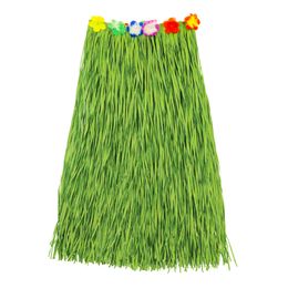 Bildspel - Hawaiikjol med Blommor Grön