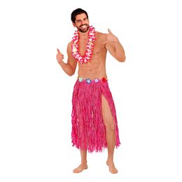 Bildspel - Hawaiikjol med Blommor Rosa