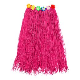 Bildspel - Hawaiikjol med Blommor Rosa