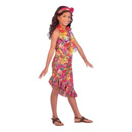 Bildspel - Hawaiiklänning Rosa Barn Maskeraddräkt