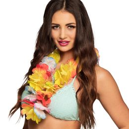 Hawaiikrans Deluxe Flerfärgad