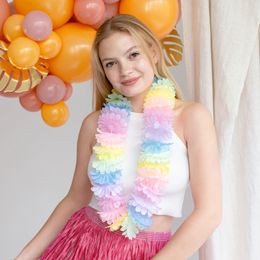 Bildspel - Hawaiikrans Pastell