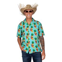 Hawaiiskjorte Ananas