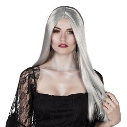 Noita Hopeanharmaa Peruukki