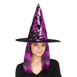 Bildspel - Häxhatt med Färgskiftande Paljetter