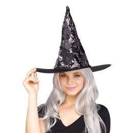 Bildspel - Häxhatt med Färgskiftande Paljetter