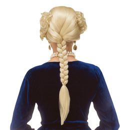 Bildspel - Hertiginna Blond Peruk med Fläta