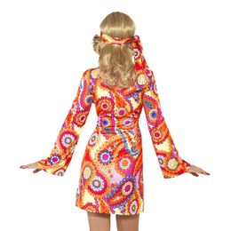 Bildspel - Hippie Flerfärgad Maskeraddräkt