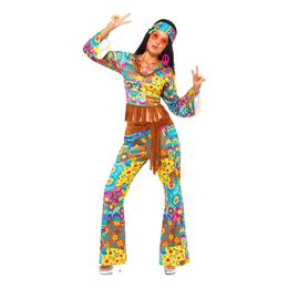 Hippie Flower Power Maskeraddräkt