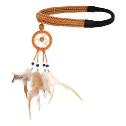 Hippie Pannband med Drömfångare