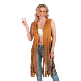 Hippie Väst med Fransar