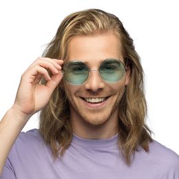 Lysbildefremvisning - Hippieglasögon Stora Grønne