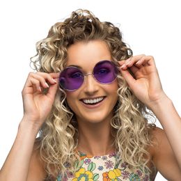 Bildspel - Hippieglasögon Stora Lila