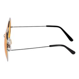 Lysbildefremvisning - Hippiebriller Store Oransje