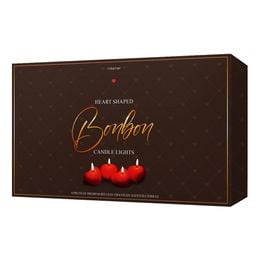 Lysbildefremvisning - Hjerteformede Telys