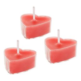 Hjerteformede Fyrfadslys Rød